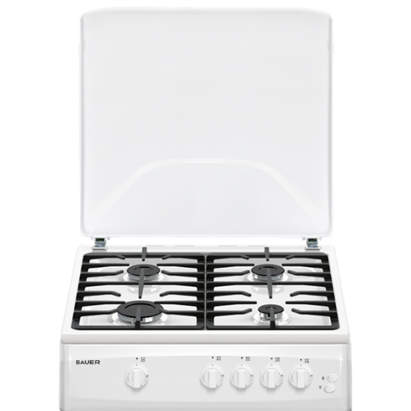 Aragaz Bauer TG 6640 WICF White Tipul plitei: Pe gaz, , Tipul cuptorului: Pe gaz photo 3