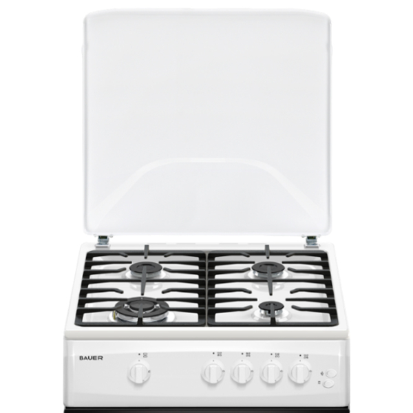 Aragaz Bauer TG 6640 WICTF White Tipul plitei: Pe gaz, , Tipul cuptorului: Pe gaz photo 3