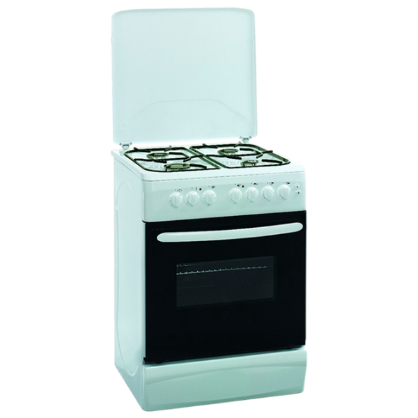 Плита Bauer TE 6640 WI Белый Тип плиты: Газовая, 65 л, Тип духовки: Электрическая photo 1