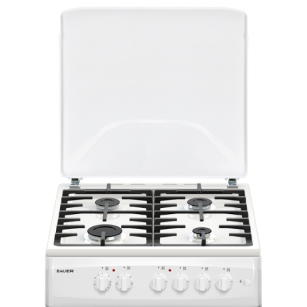 Aragaz Bauer TE 6640 WITCF White Tipul plitei: Pe gaz, 70 l, Tipul cuptorului: Electric photo 3