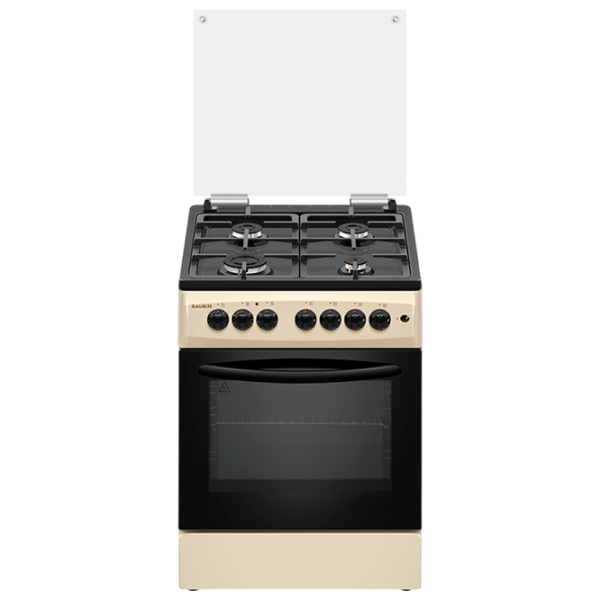 Aragaz Bauer TE 6640 BEBLCT Beige Tipul plitei: Combinată, 70 l, Tipul cuptorului: Electric photo 1