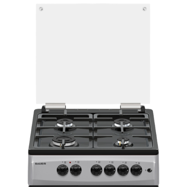 Aragaz Bauer TE 6640 SBLCT Silver Tipul plitei: Combinată, 70 l, Tipul cuptorului: Electric photo 2