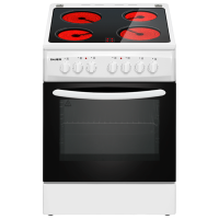 Плита Bauer T 6071G1W Белый Тип плиты: Электрическая, 70 л, Тип духовки: Электрическая