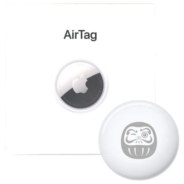 Smart Tracker Apple AirTag (1 Pack) 2026 Daruma White  photo 1