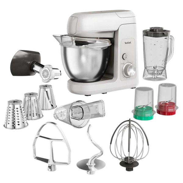 Robot de bucătărie Tefal QB525B38 Inox 1100 W, Mecanic, Numărul de viteze: 8 photo 1