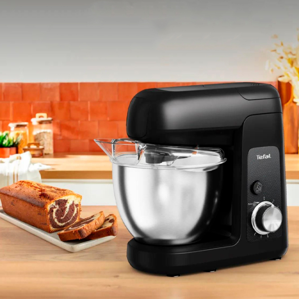Robot de bucătărie Tefal QB522838 Black 1100 W, Mecanic, Numărul de viteze: 8 photo 8