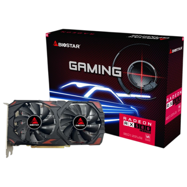 Видеокарта Biostar Radeon RX580 Gaming 8 ГБ PCI Express x16 3.0 photo 3