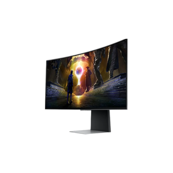 Monitor Samsung Odyssey G8 G850 Silver 34" WQHD OLED OLED photo 3
