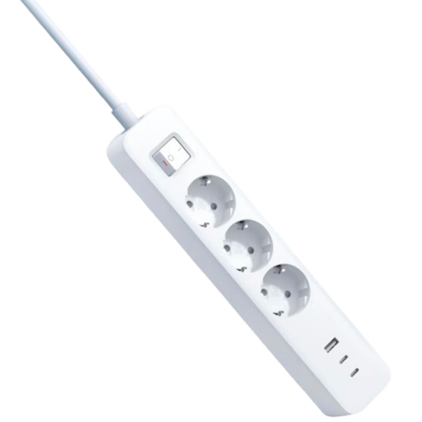 Удлинитель Xiaomi Power Strip 1.4 м Белый  photo 1