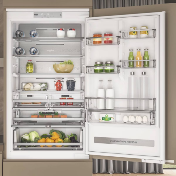 Frigider Whirlpool WFNF 82E OX Inox 234l / No Frost, 122l / No Frost, E photo 6