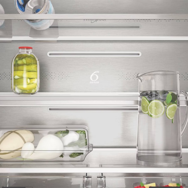 Frigider Whirlpool WFNF 82E OX Inox 234l / No Frost, 122l / No Frost, E photo 7