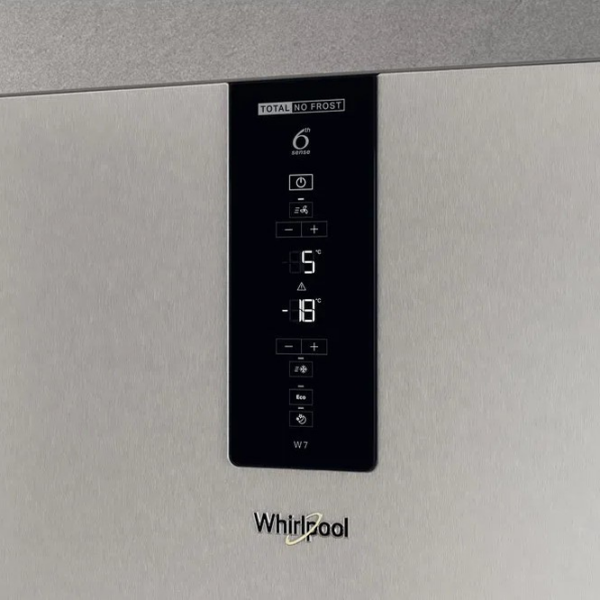 Frigider Whirlpool W7X 93T OX H Silver 263l / No Frost, 104l / No Frost, D photo 11