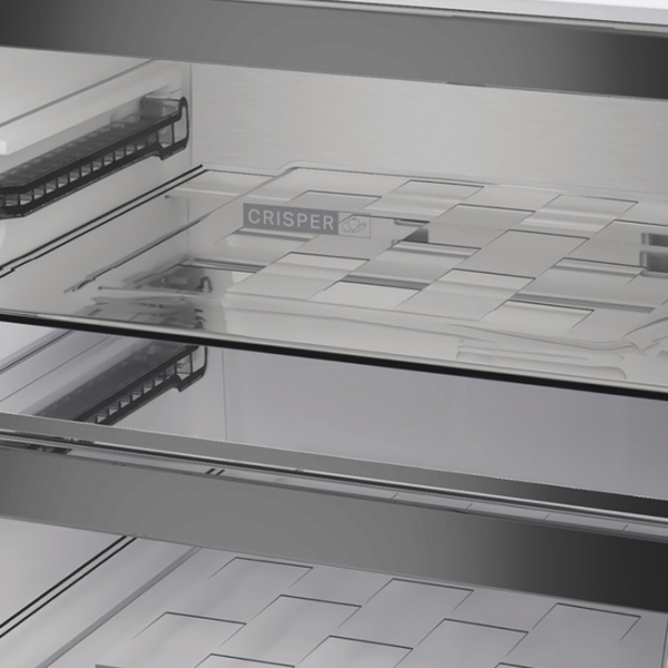 Frigider Whirlpool WHK 26362 XBR4E Inox 210l / No Frost, 106l / No Frost, E photo 6