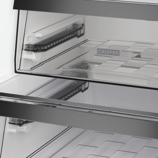 Frigider Whirlpool WHK 26362 XP4E Inox 210l / No Frost, 106l / No Frost, E photo 6
