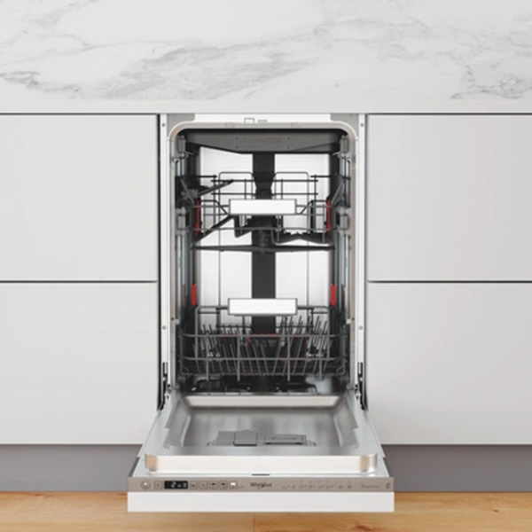 Посудомоечная машина Whirlpool WSIO 3O34 PFE X Серебряный 10 комплектов, D photo 4