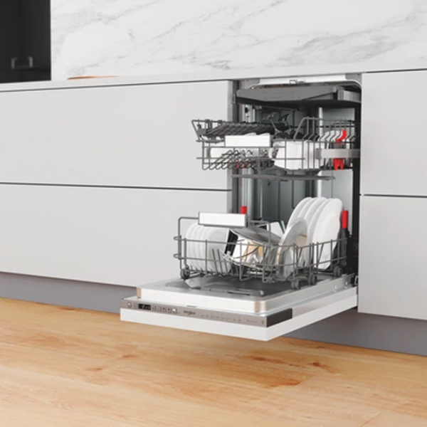 Посудомоечная машина Whirlpool WSIO 3O34 PFE X Серебряный 10 комплектов, D photo 6