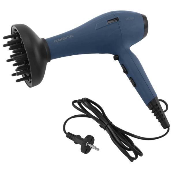 Фен Polaris PHD 2600AC Синий  photo 5