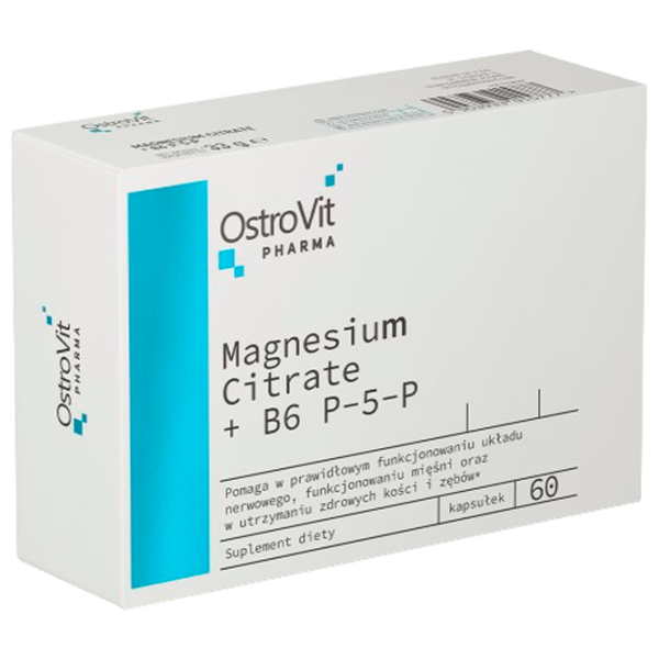 Supliment alimentar OstroVit Citrate + B6 P-5-P   60 photo 1