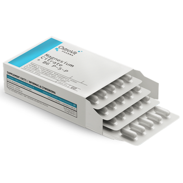 Supliment alimentar OstroVit Citrate + B6 P-5-P   60 photo 4