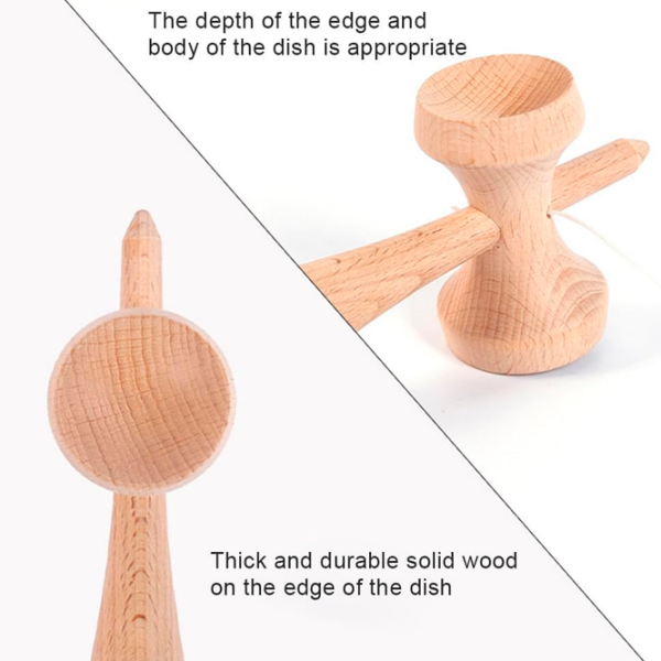 Kendama KROM Classic Синий Для детей, 5+ photo 6