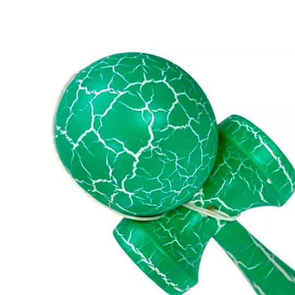 Kendama KROM Classic Green Crackle Для детей, 5+ photo 7