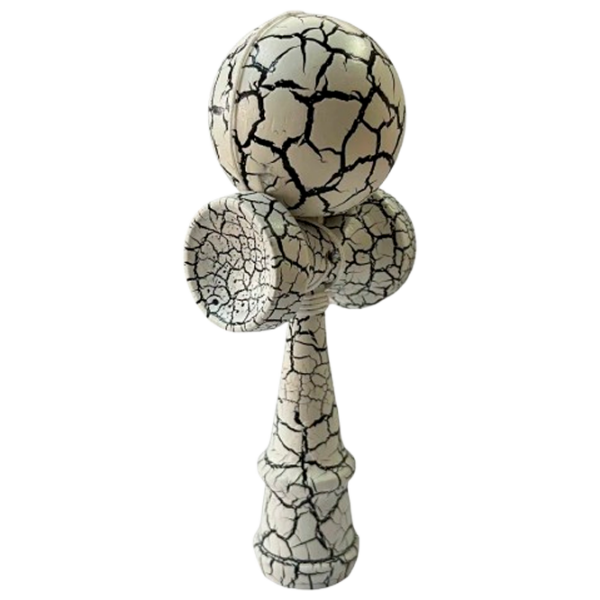 Kendama KROM Classic White Crackle Для детей, 5+ photo 2
