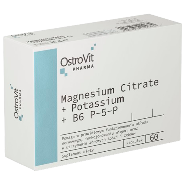 Supliment alimentar OstroVit Citrate+Potassium+B6 P-5-P   60 photo 1