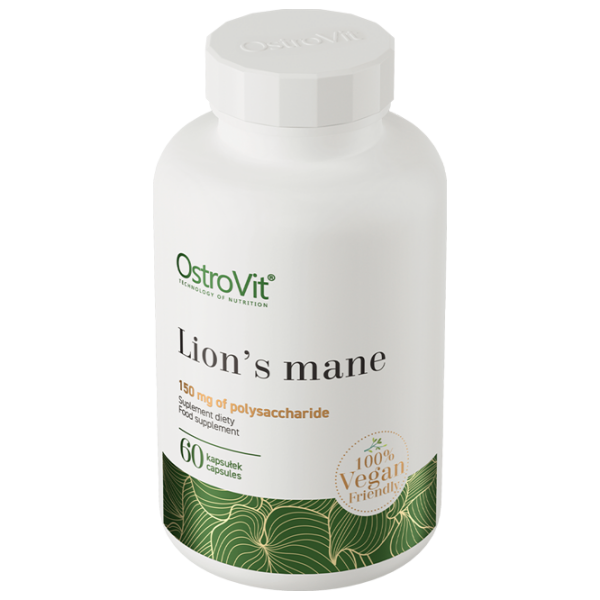 Supliment alimentar OstroVit Lion's Mane VEGE   60 photo 3