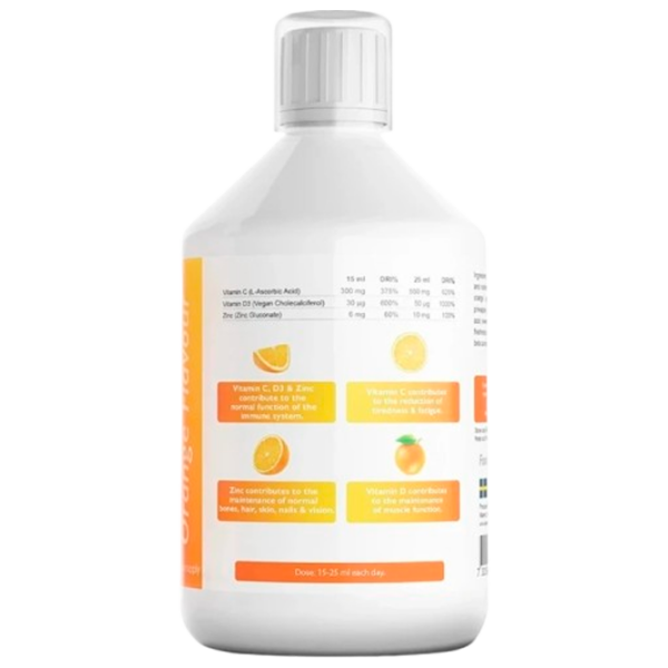 Supliment alimentar Swedish Nutra C+D3    photo 2