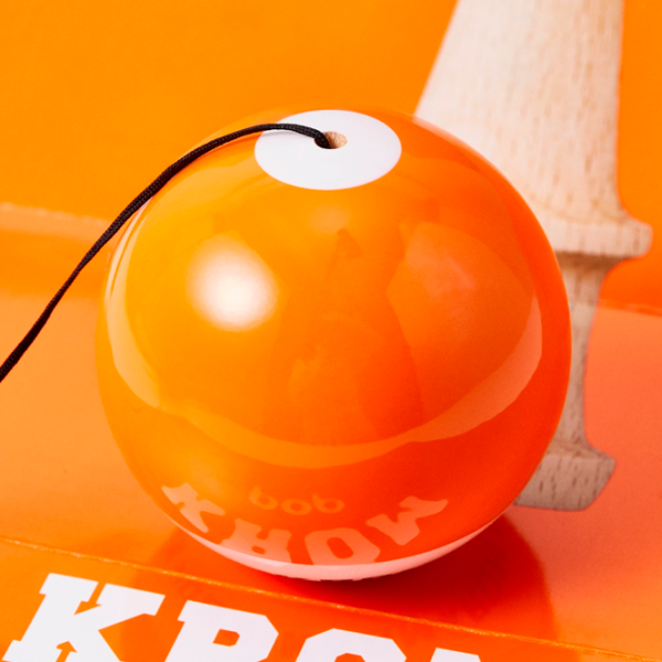 Kendama KROM Classic Оранжевый Для детей, 5+ photo 2
