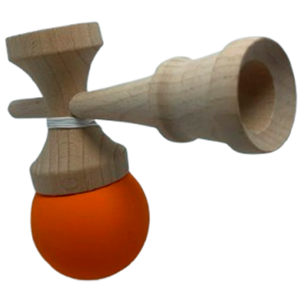 Kendama KROM Classic Оранжевый Для детей, 5+ photo 5