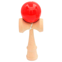 Kendama KROM Classic Red Pentru copii, 5+