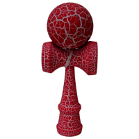 Kendama KROM Classic Dark Red Crackle Для детей, 5+