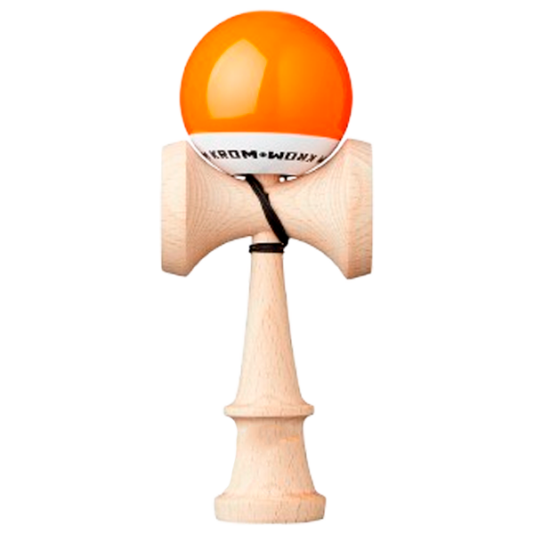 Kendama KROM Classic Оранжевый Для детей, 5+ photo 6