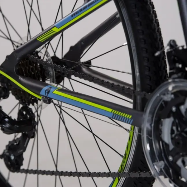Bicicletă Fulger Apollo 26 26" 13" Blue Yellow  /  photo 5
