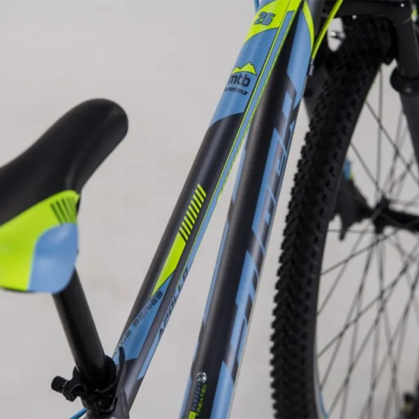 Bicicletă Fulger Apollo 26 26" 13" Blue Yellow  /  photo 7