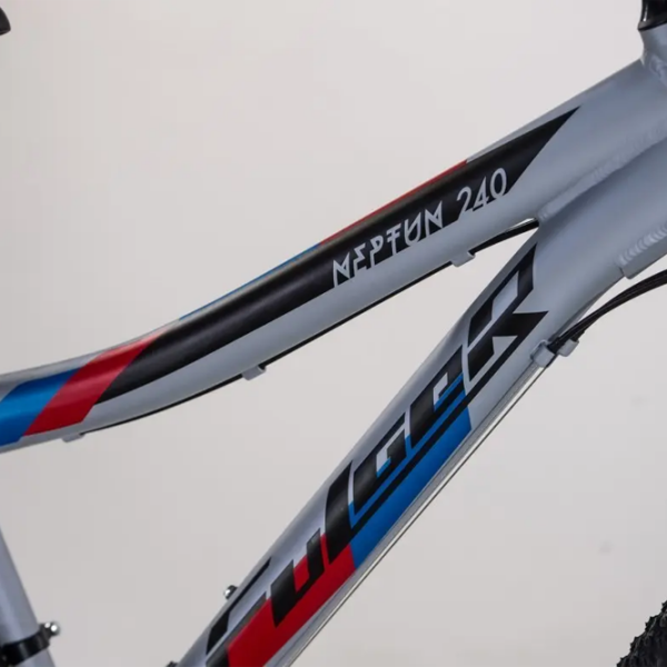 Bicicletă Fulger Neptun 24 24" 12.5" Gray Blue Aluminiu /  photo 2