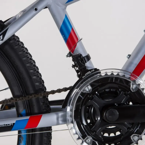 Bicicletă Fulger Neptun 24 24" 12.5" Gray Blue Aluminiu /  photo 6