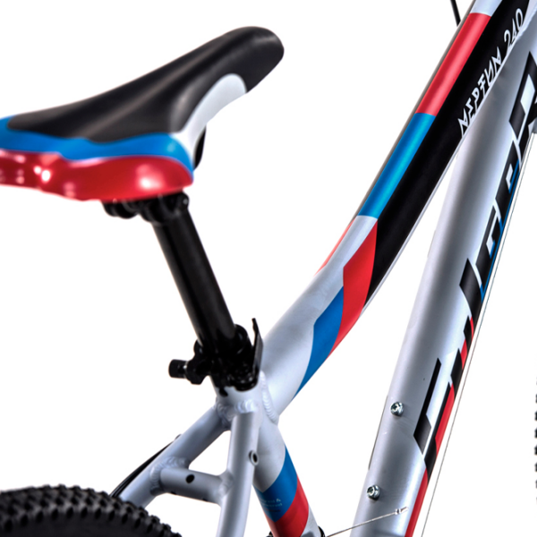 Bicicletă Fulger Neptun 24 24" 12.5" Gray Blue Aluminiu /  photo 8