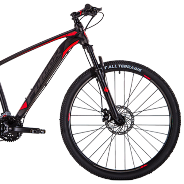 Bicicletă Fulger Jupiter 29 29" 17.5" Black Red Aluminiu /  photo 1