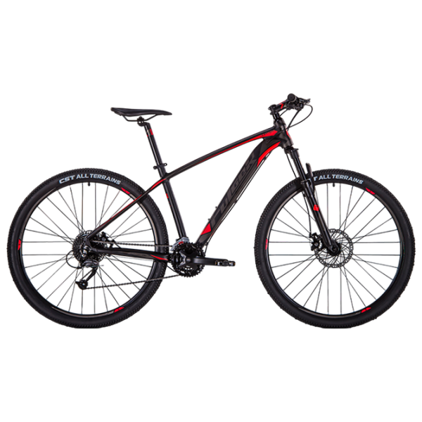 Bicicletă Fulger Jupiter 29 29" 17.5" Black Red Aluminiu /  photo 2