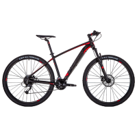 Bicicletă Fulger Jupiter 29 29" 17.5" Black Red Aluminiu / 