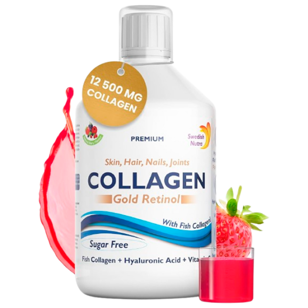 Supliment alimentar Swedish Nutra Collagen Gold Retinol    photo 1