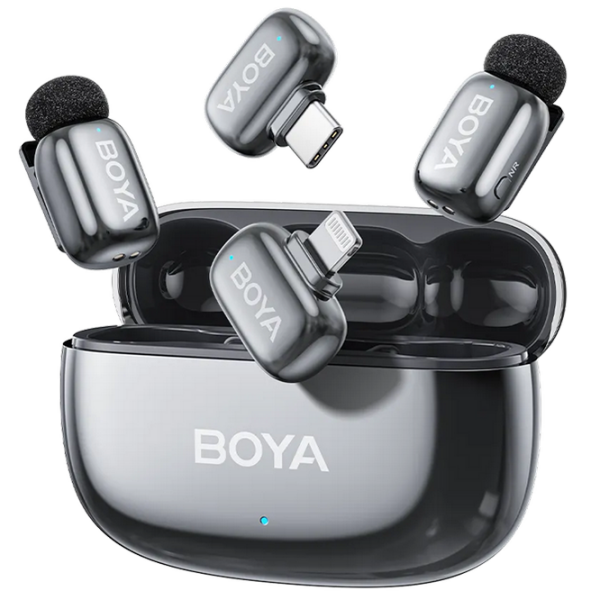 Microfon Boya Mini 2-01 Gray  photo 1
