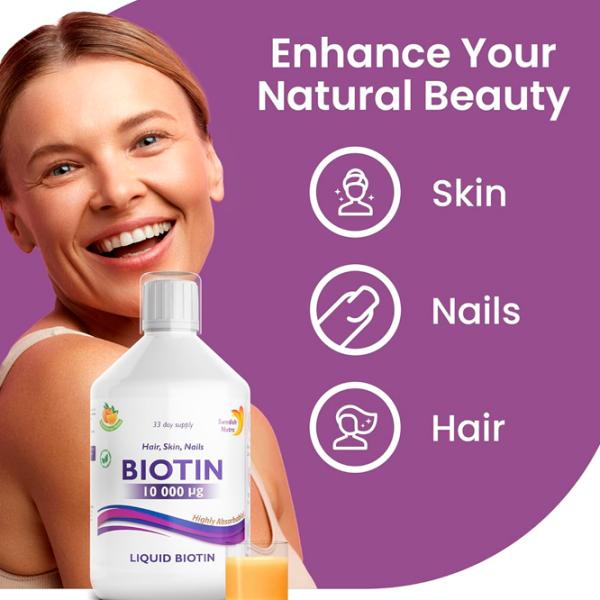 Витамины и минералы Swedish Nutra BIOTIN    photo 2