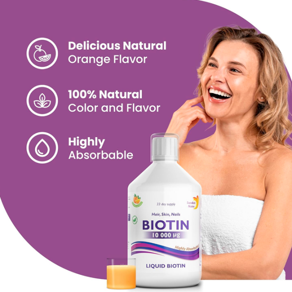 Витамины и минералы Swedish Nutra BIOTIN    photo 4