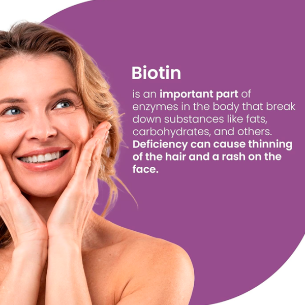 Витамины и минералы Swedish Nutra BIOTIN    photo 5