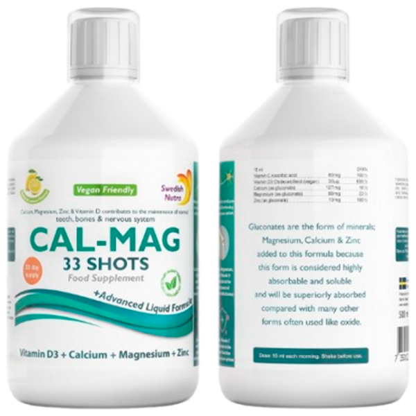 Vitamine și minerale Swedish Nutra Cal-Mag    photo 1