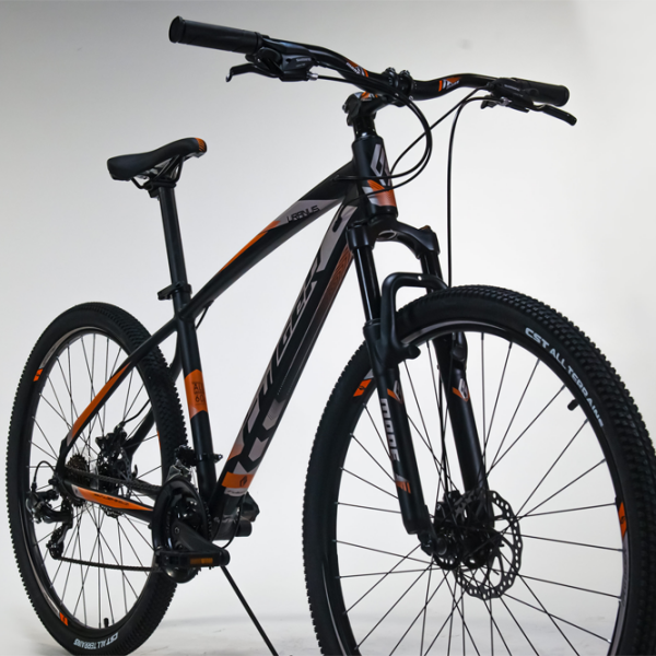 Bicicletă Fulger Uranus 29 29" 18" Black Orange Aluminiu /  photo 2