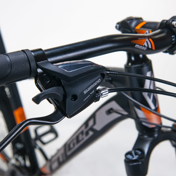 Bicicletă Fulger Uranus 29 29" 18" Black Orange Aluminiu /  photo 6